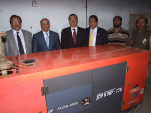 Generator Donated to TB Hospital